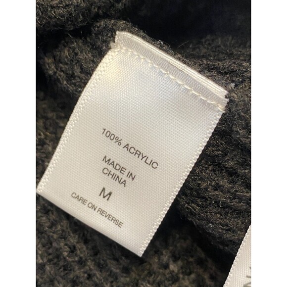 Soho New York + Co Cold Shoulder Balck Knit Sweater NWT MSRP$49.95 - Picture 4 of 7